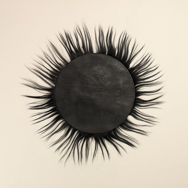 Leather & Goat Hair Placemats - Set of 4