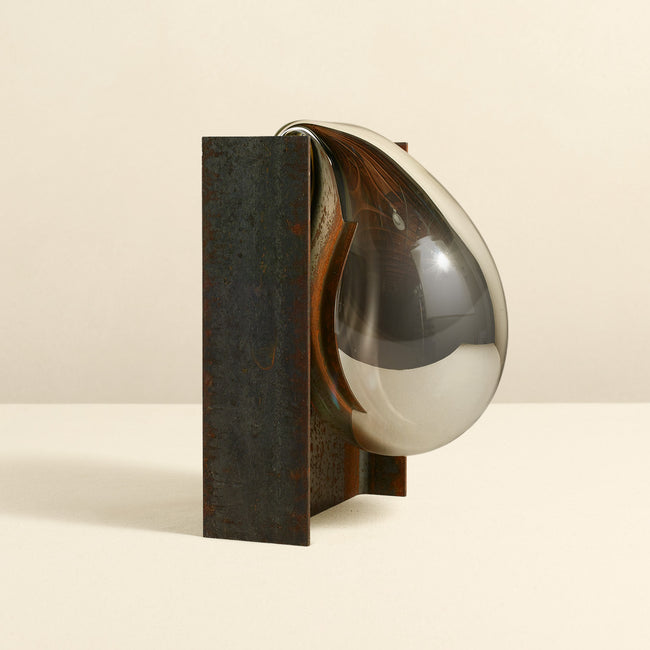 Glass & Steel Sculpture No. 1
