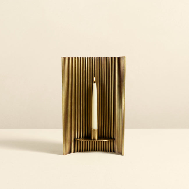 Textured Brass Wall Sconce