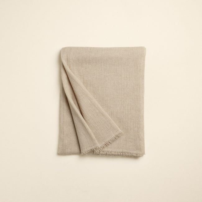 Lightweight Cashmere Throw