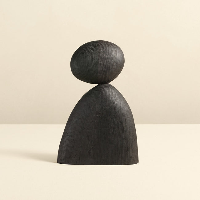 Totem Oak Sculpture