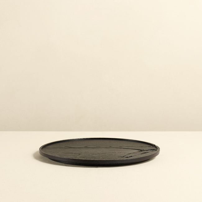 English Oak Tray, Round