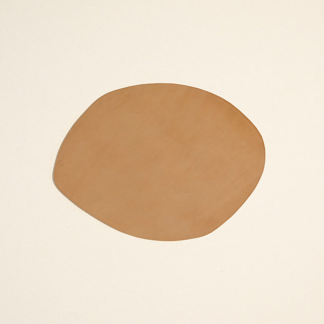Freeform Leather Placemats - Set of 4