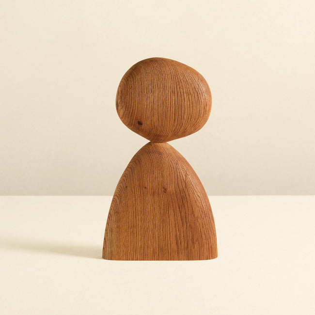 Totem Oak Sculpture